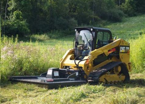 skid steer brush hog for rent|skid steer with brush cutter rental near me.